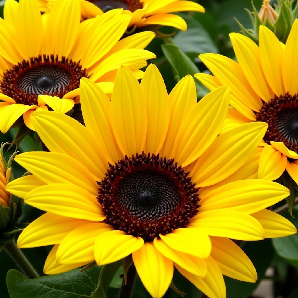 Vibrant Sunflower Header Arrangement