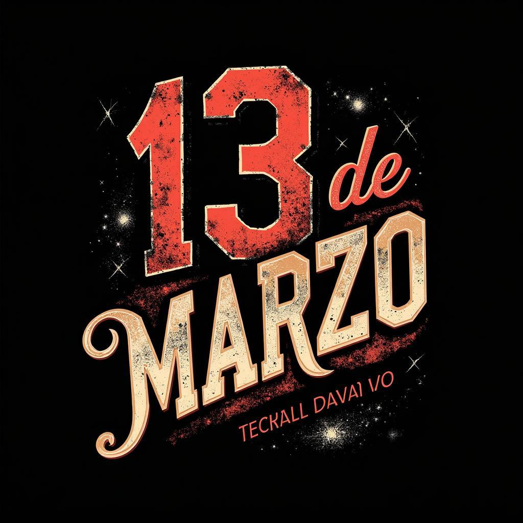 13 de Marzo T-Shirt: A Football Fan’s Must-Have