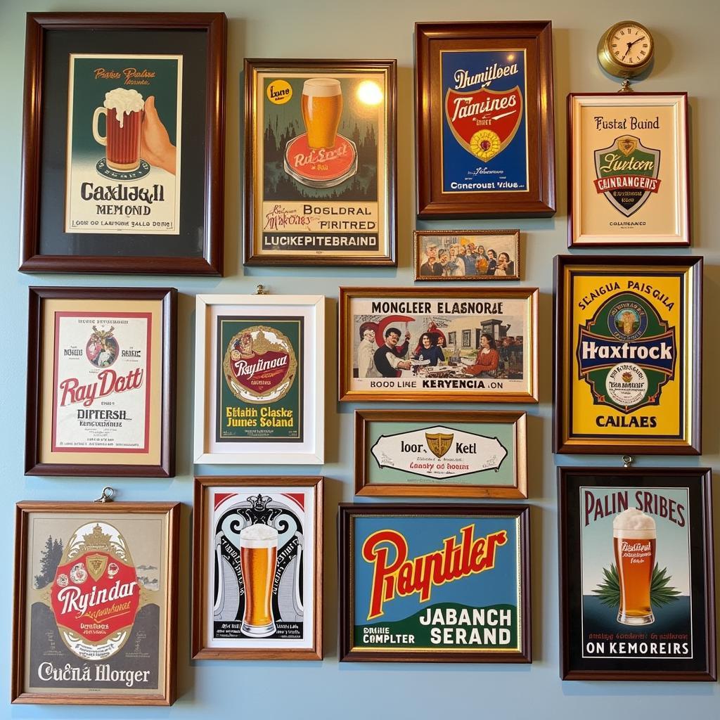 Vintage Beer Poster Collection