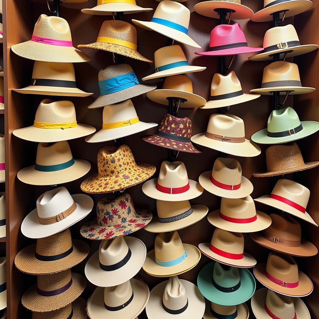 A Collection of Diverse Vintage Hawaiian Hats