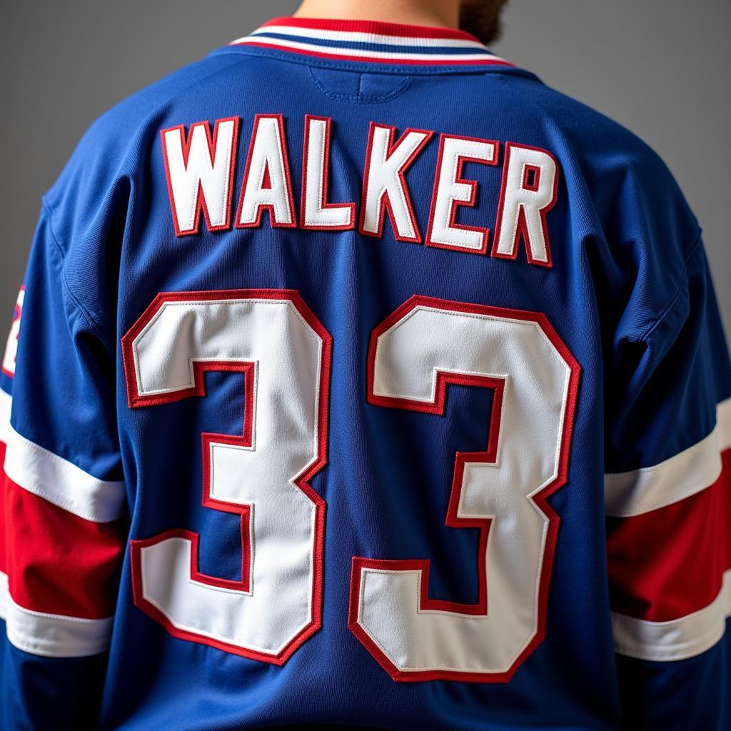 A vintage Montreal Expos jersey with Walker's name and number