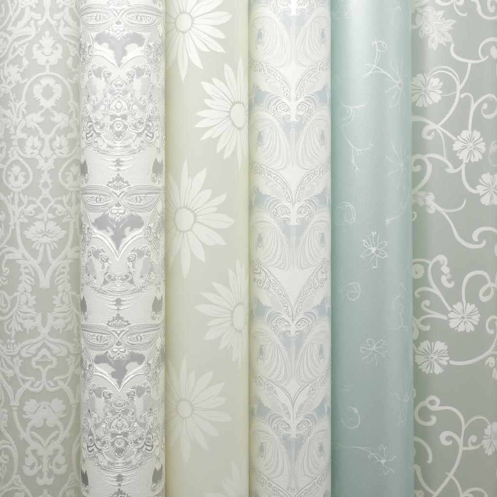 Various patterns of vintage window film