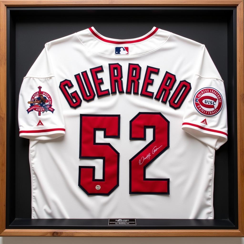 Vladimir Guerrero Signed Angels Jersey