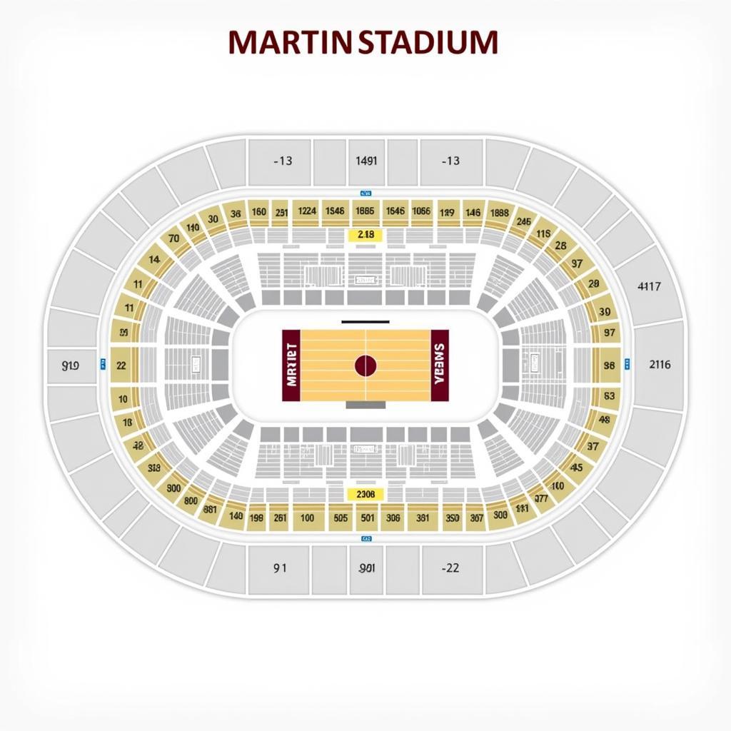 Interactive Seating Chart for Washington State Football Games