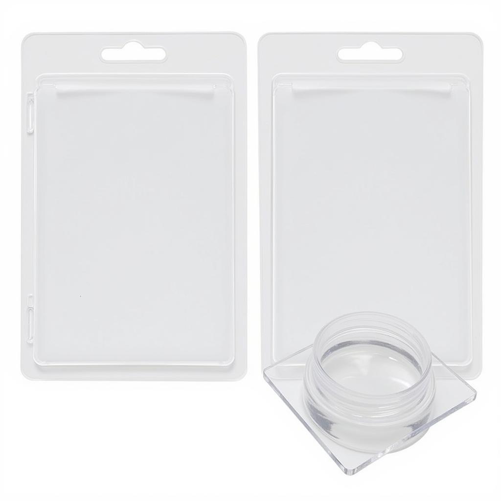 Waterproof Clear Plastic ID Badge Holders