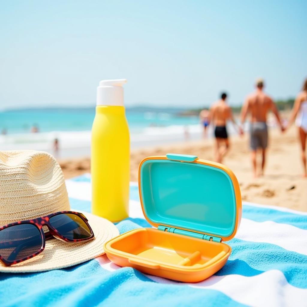 Hard-shell Waterproof Sunscreen Case