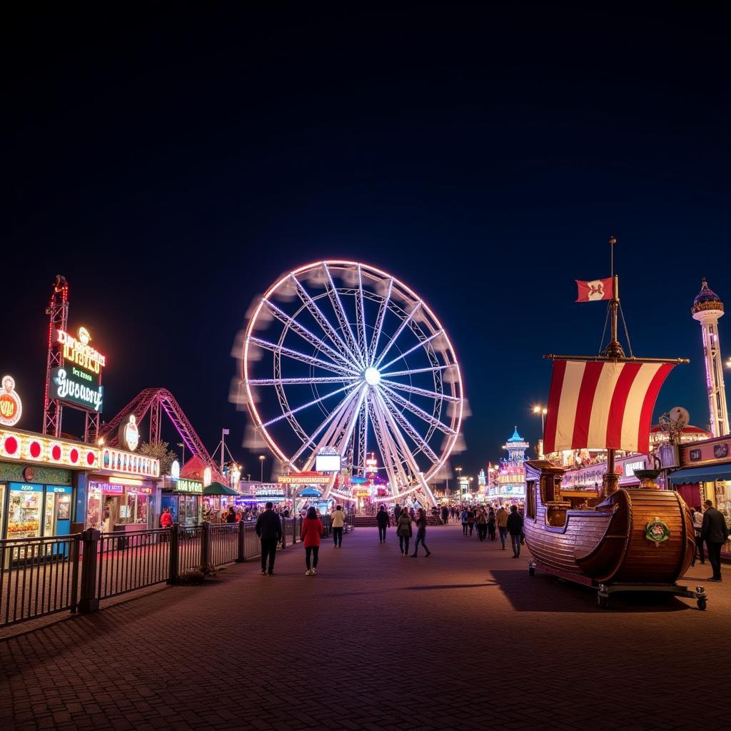 Thrilling Rides at the Carnival