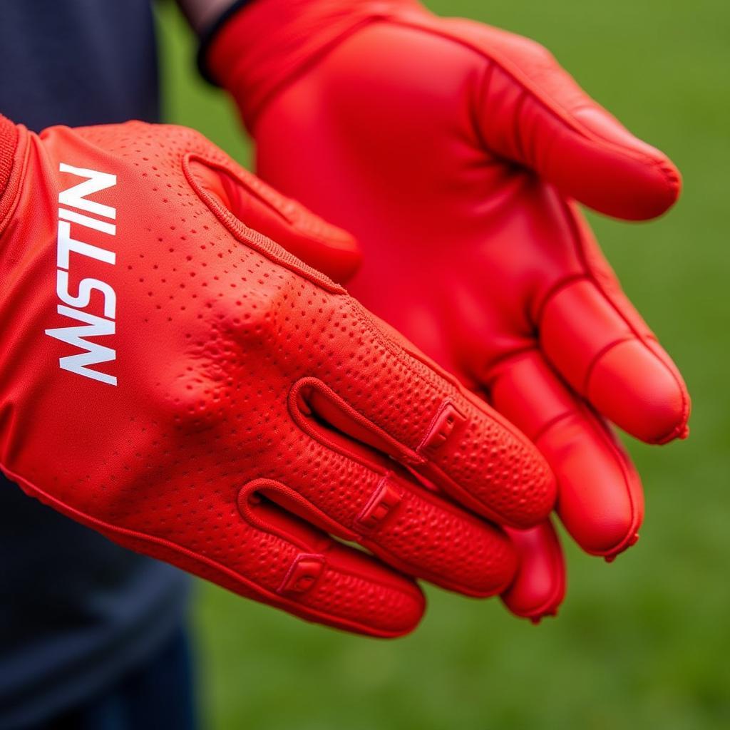 Weston gloves designed for football