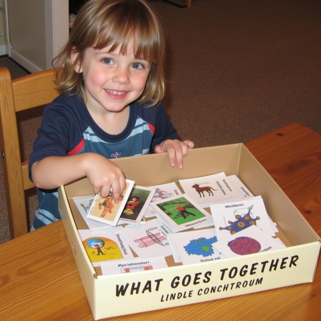 What Goes Together Activity Box for School-Aged Children