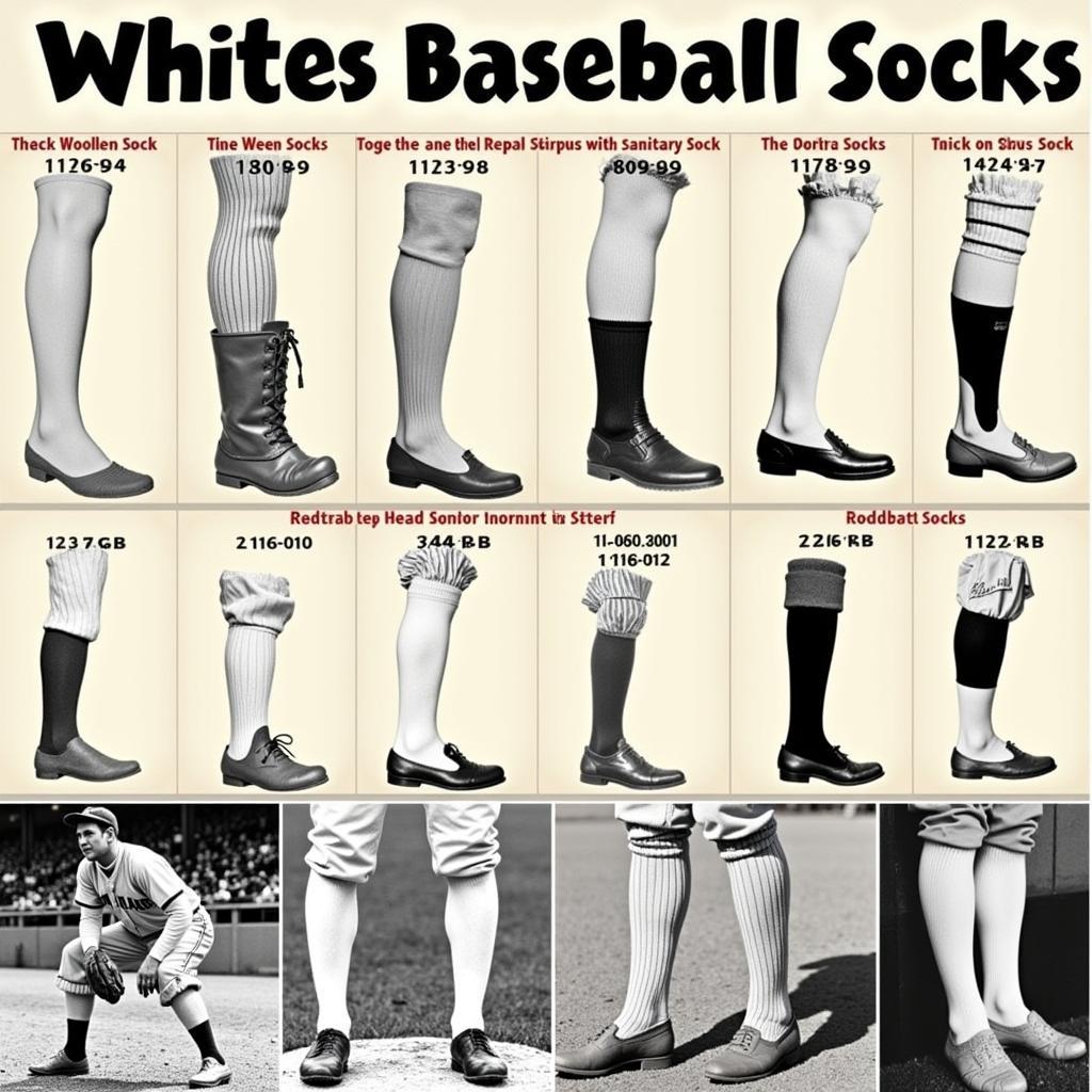 White Baseball Socks Through the Ages: From Woolen to Modern Performance Fabrics