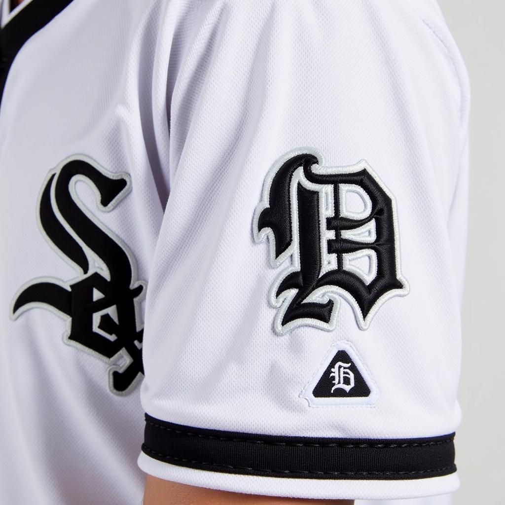 Chicago White Sox players wearing the current road jersey in a game