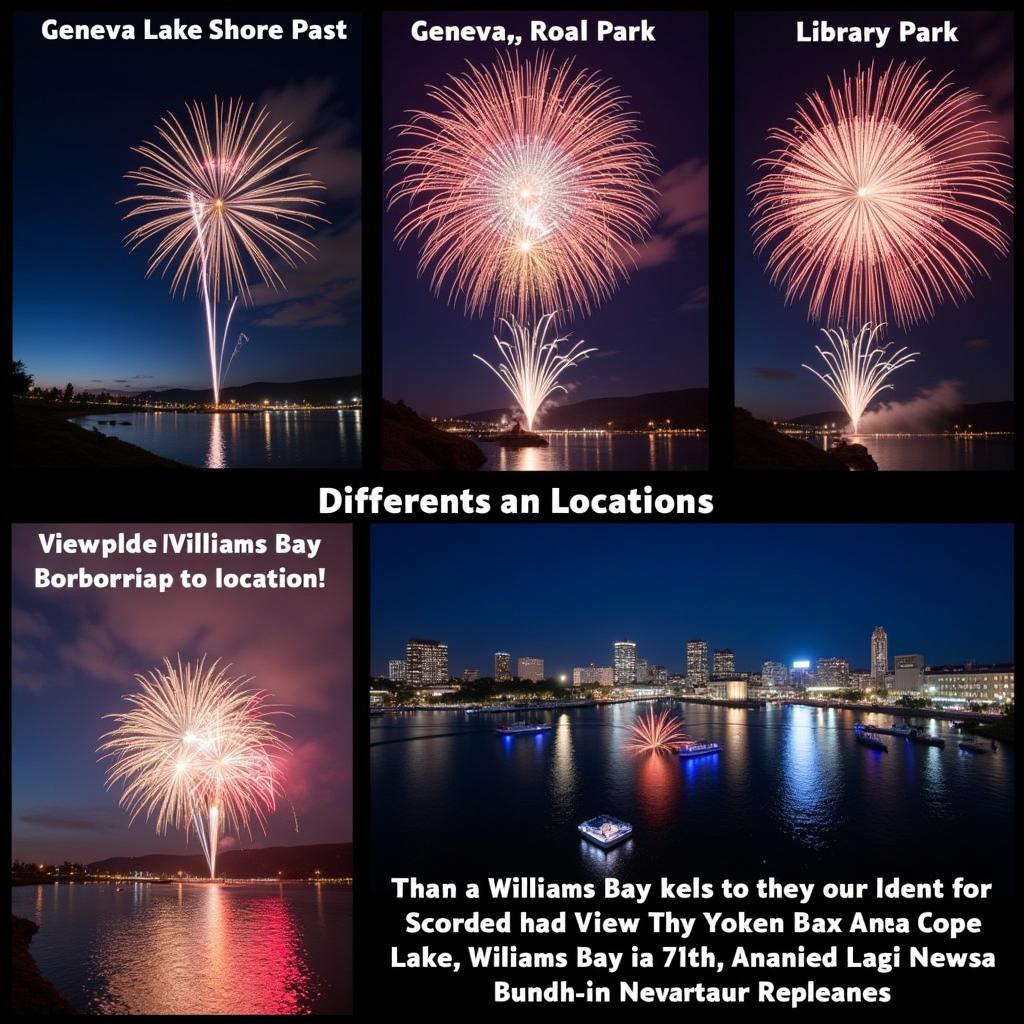 Best Locations to Watch Williams Bay Fireworks