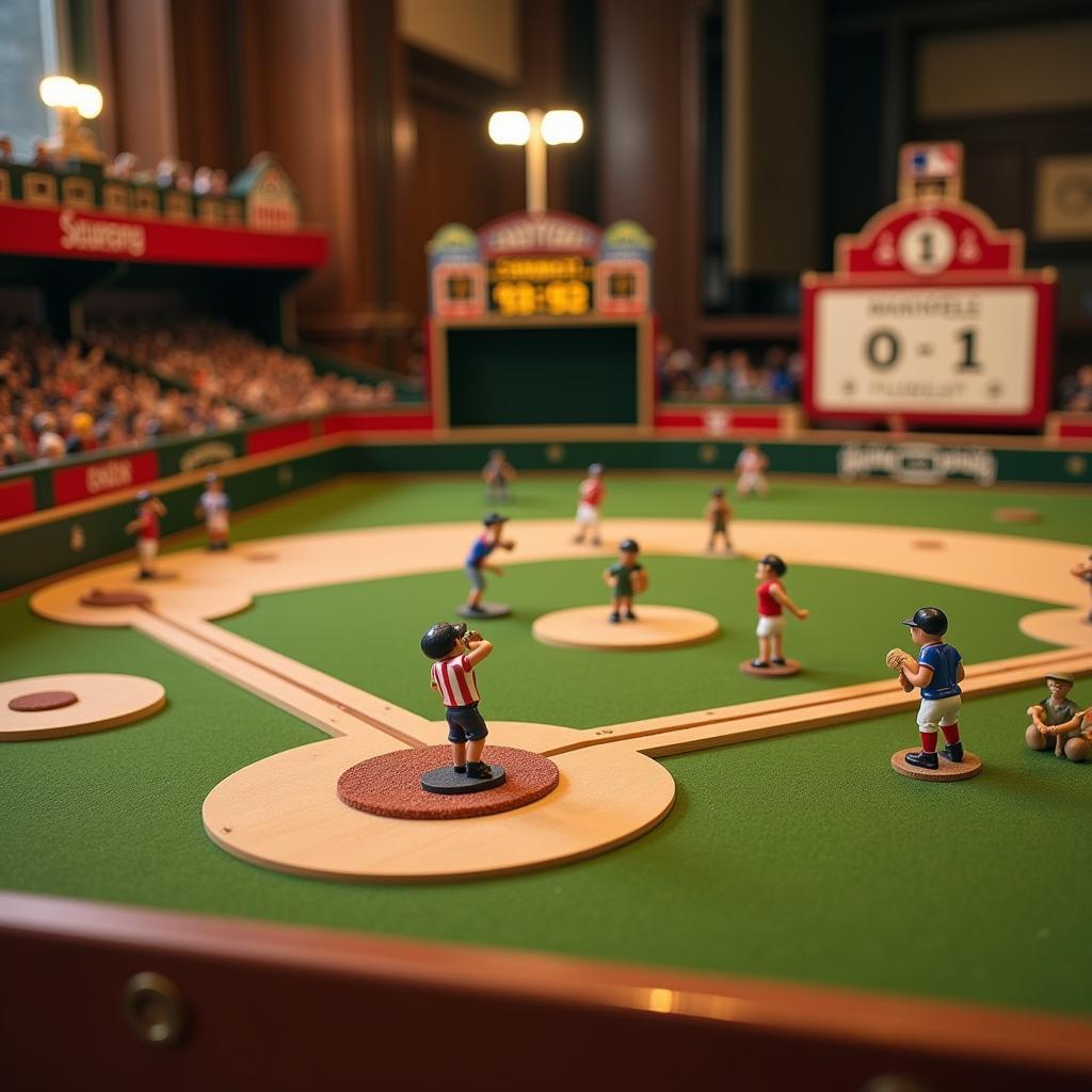 Wooden Baseball Game Overview