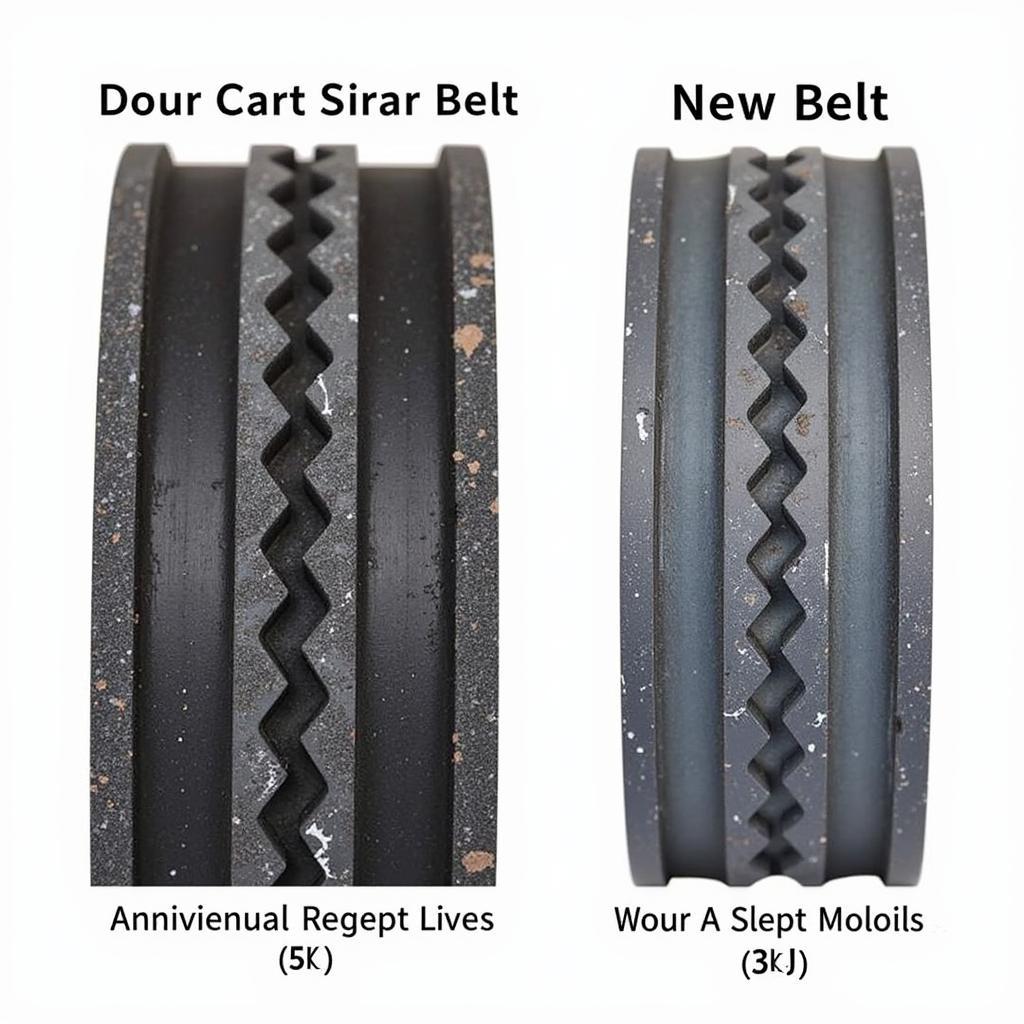 Signs of Wear on a Club Car Golf Cart Drive Belt