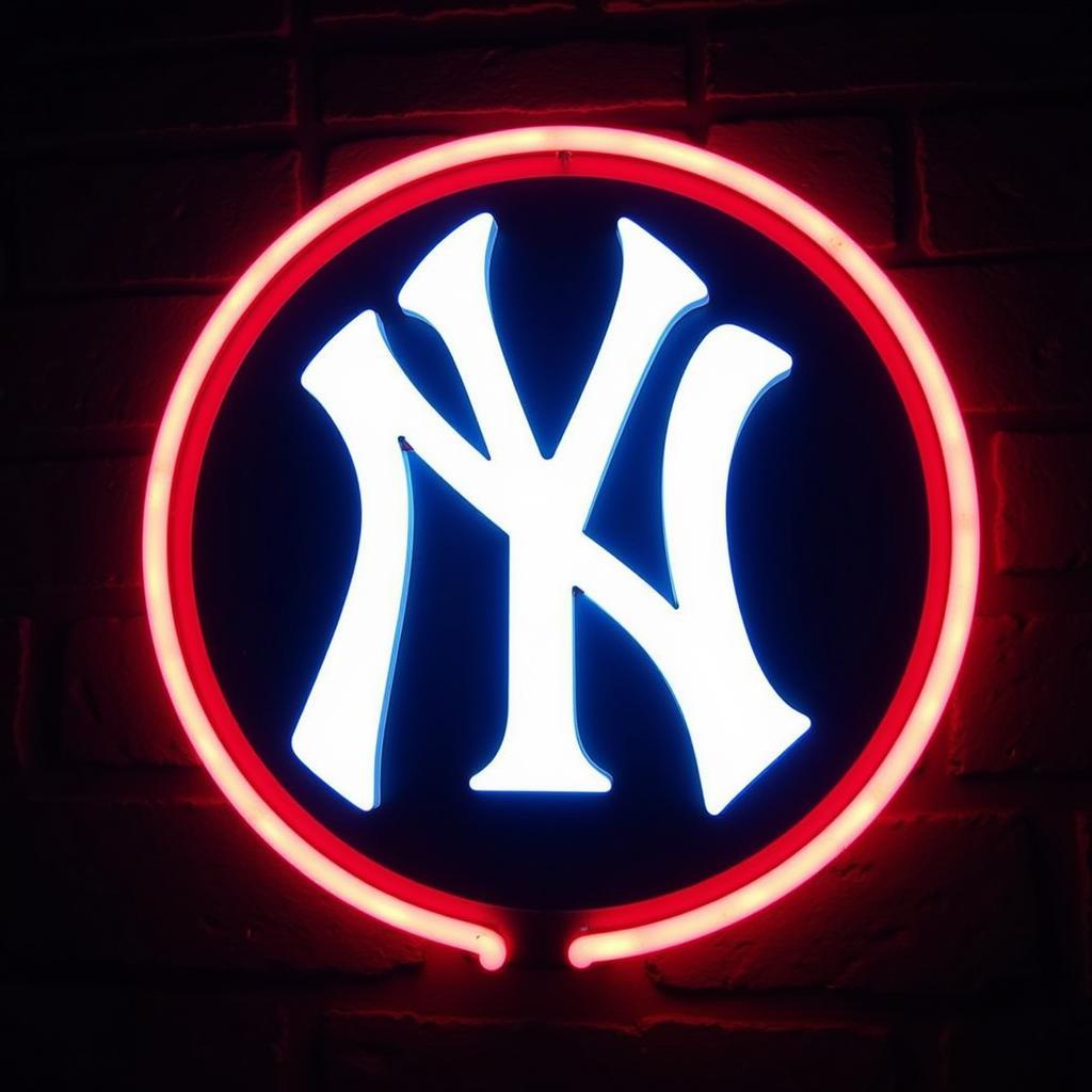 Yankees LED Neon Sign for Bar