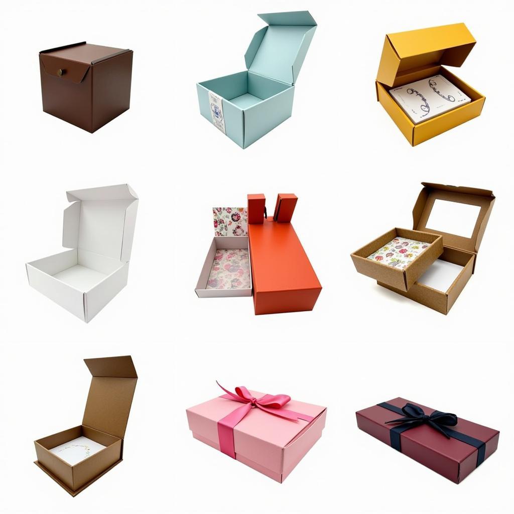 Variety of 10x10 Gift Boxes