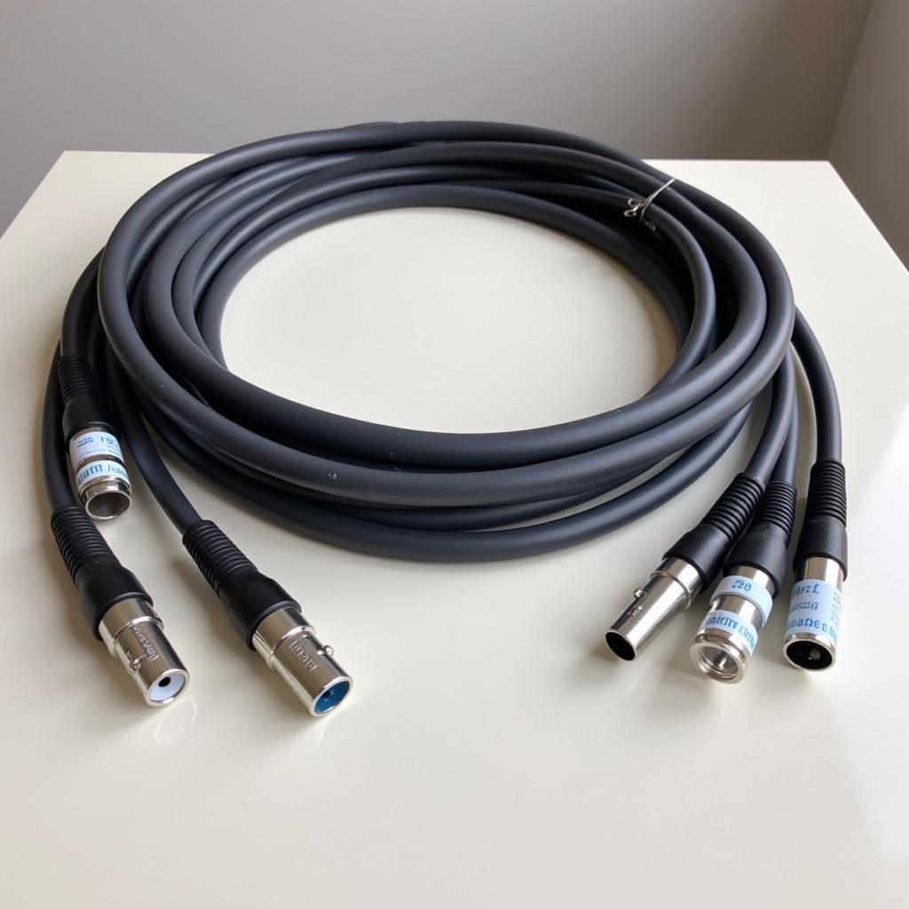 16 Channel Snake Cable Overview: A comprehensive view of a 16 channel snake cable, showcasing its bundled design and robust construction.