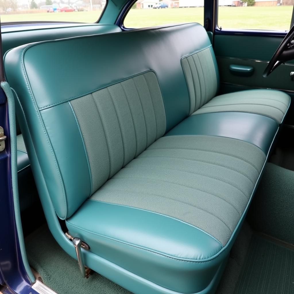 Original 1955 Chevy 210 Interior Bench Seat