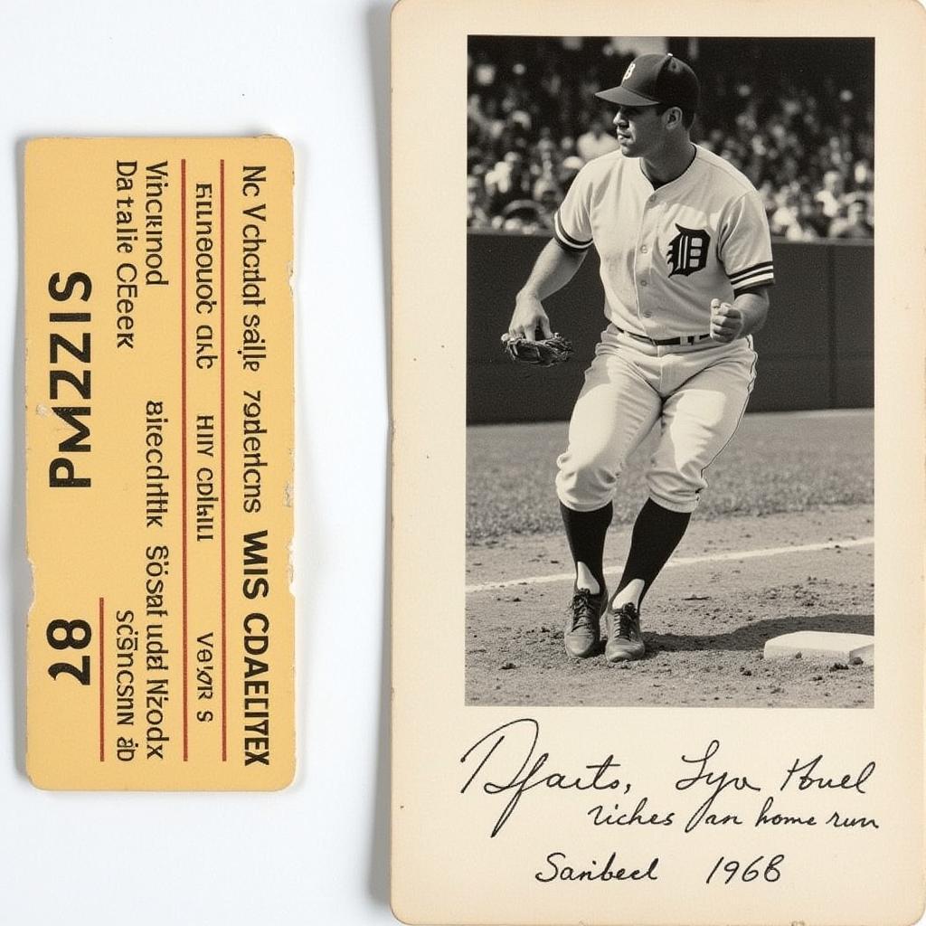 1960 World Series Ticket Stub: Mazeroski's Homerun