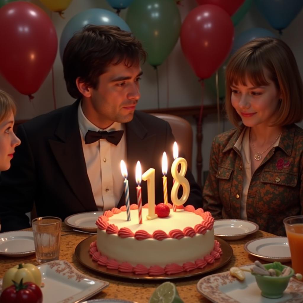 1978 Movie Scene - 18th Birthday Celebration