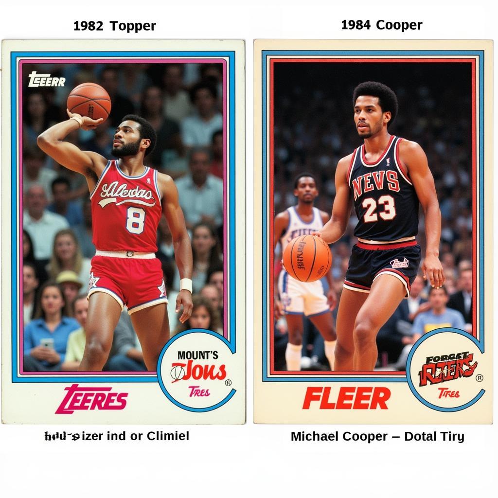 1981-82 Topps and Fleer Michael Cooper Rookie Cards