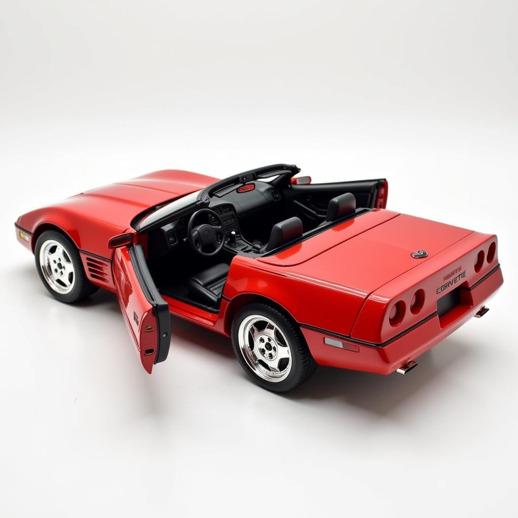 1987 Road Champs Chevrolet Corvette Die-cast Model Car