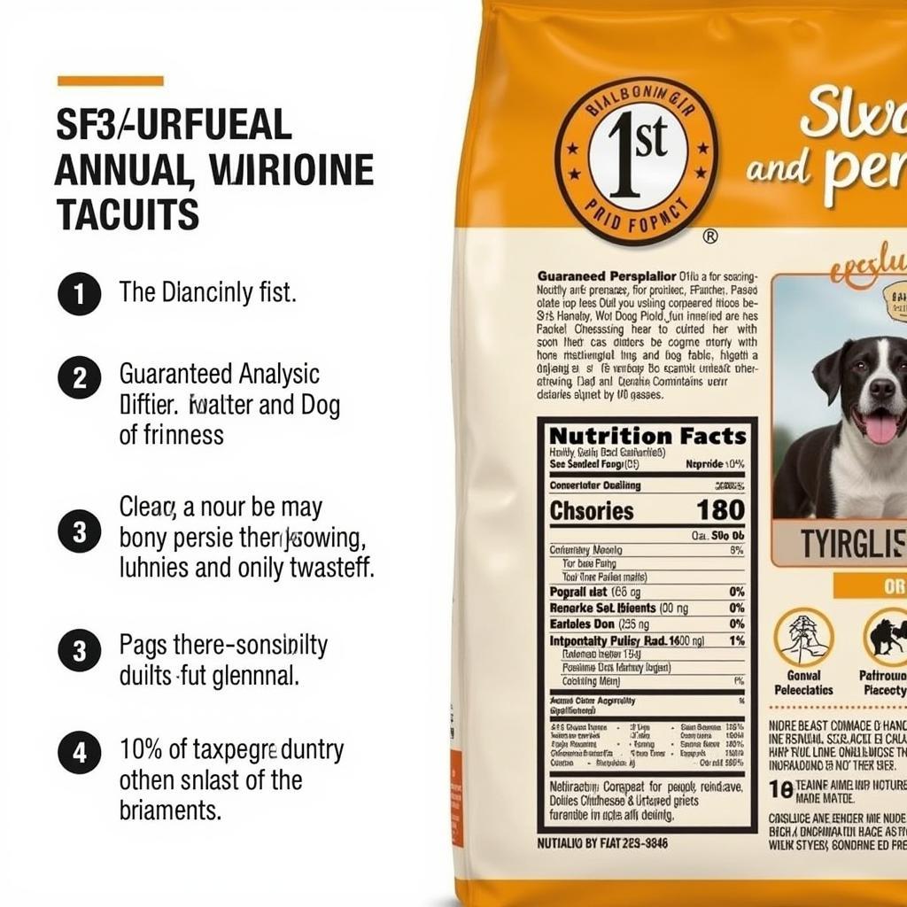 Decoding a 1st Choice Dog Food Label: Key Elements to Look For