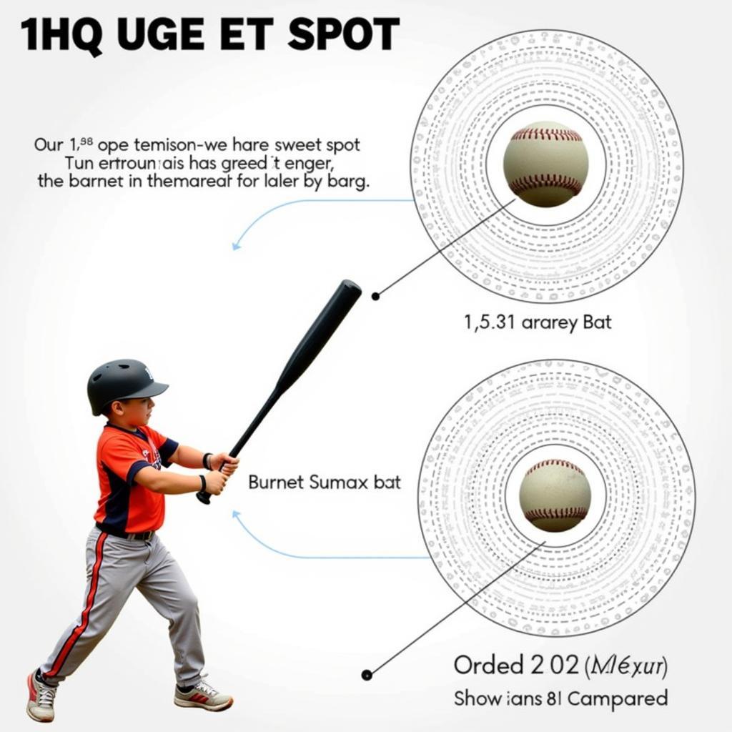 Youth Baseball Bat Sweet Spot: 2 5/8 Barrel