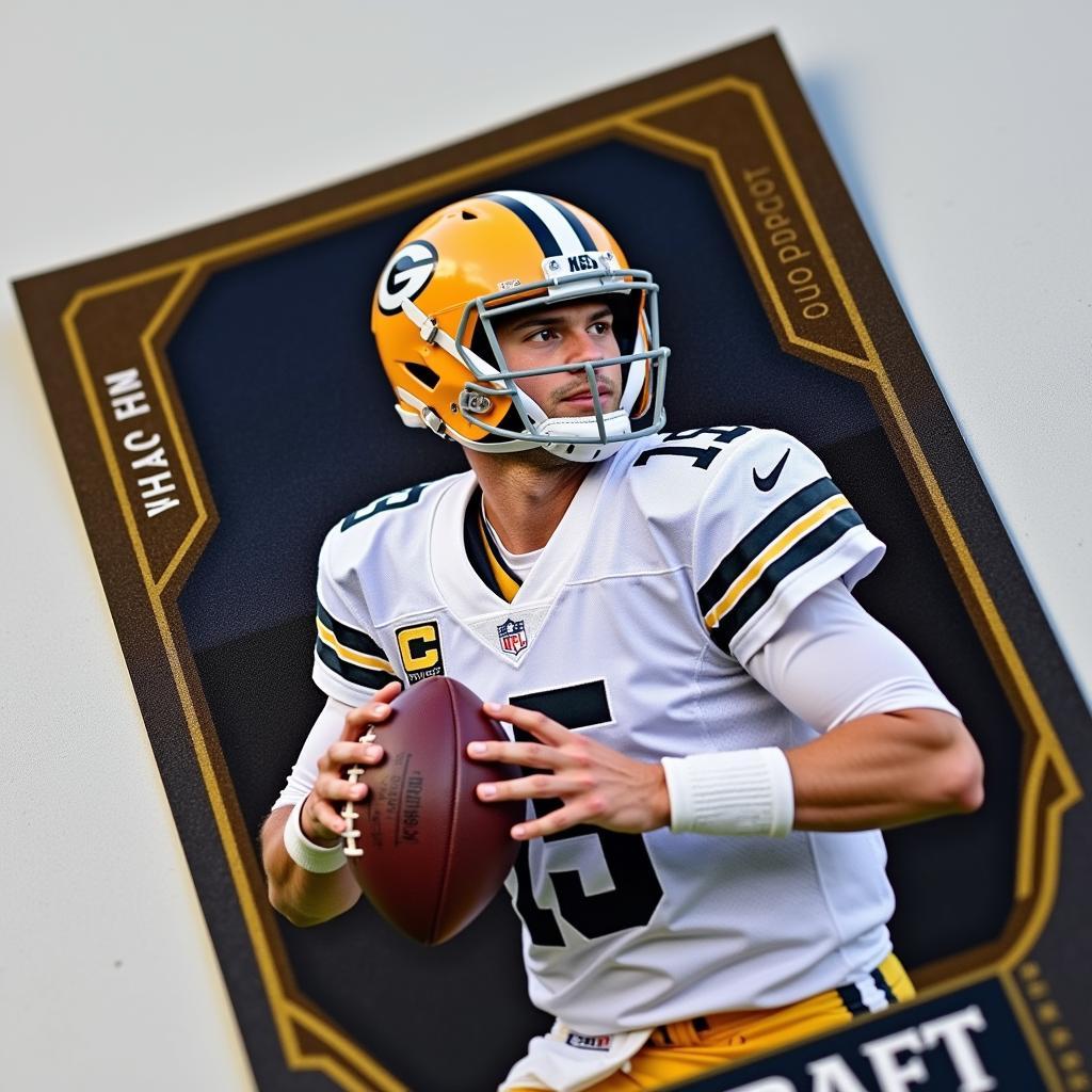 2022 Pro Set Draft Football Card: Rookie Quarterback Spotlight