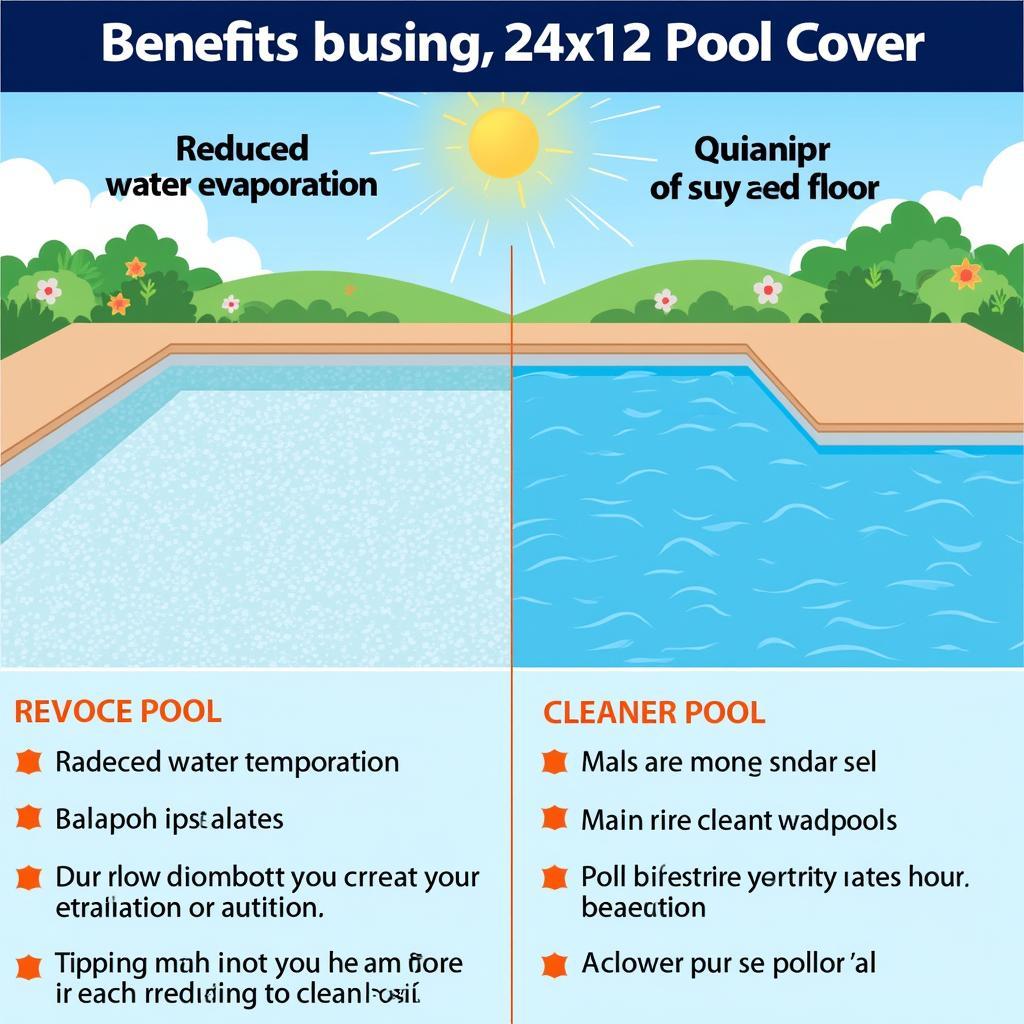 Benefits of a 24 x 12 Pool Cover