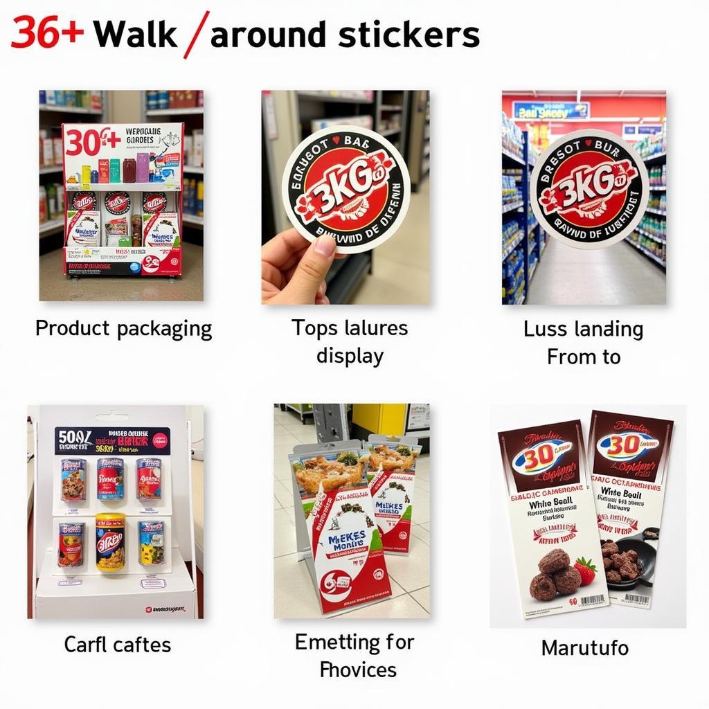 360 Walk Around Stickers: The Future of Interactive Product Displays