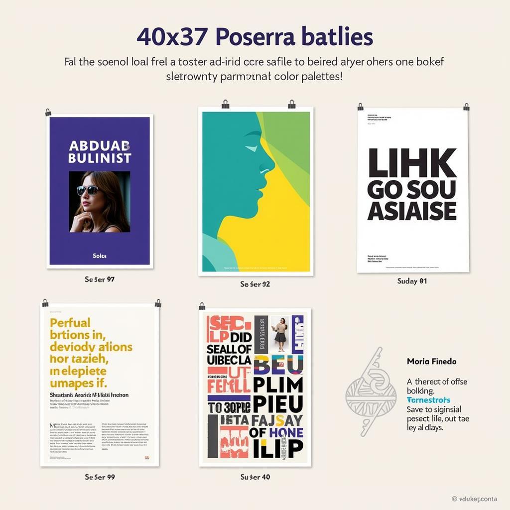 40x27 Poster Design Tips for Effective Visual Communication