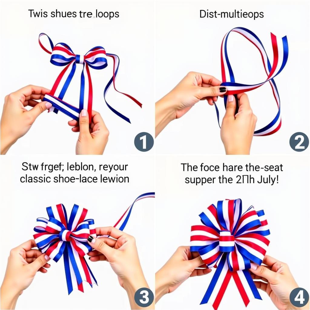 4th of July Bow Tying Techniques: Step-by-Step Guide for Classic, French, and Multi-Loop Bows