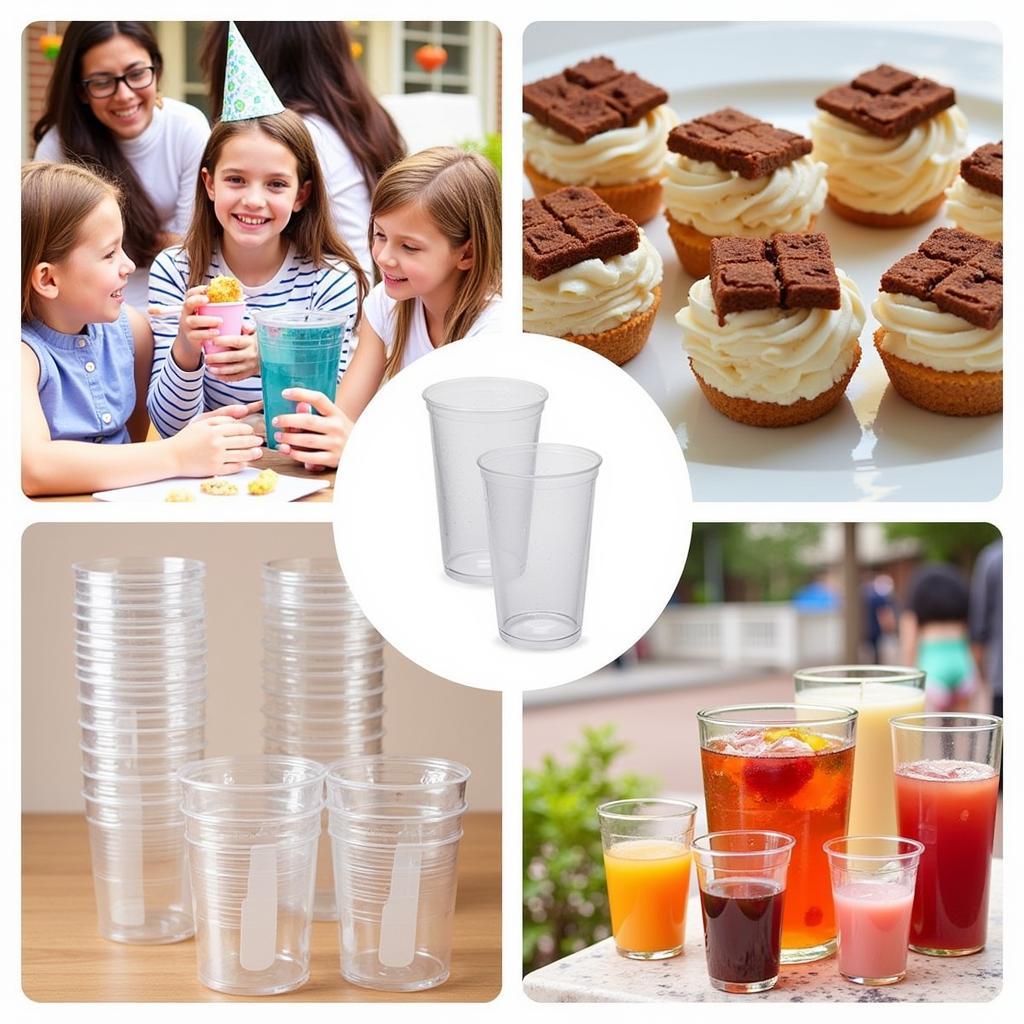 5 oz Clear Plastic Cups: A Variety of Uses