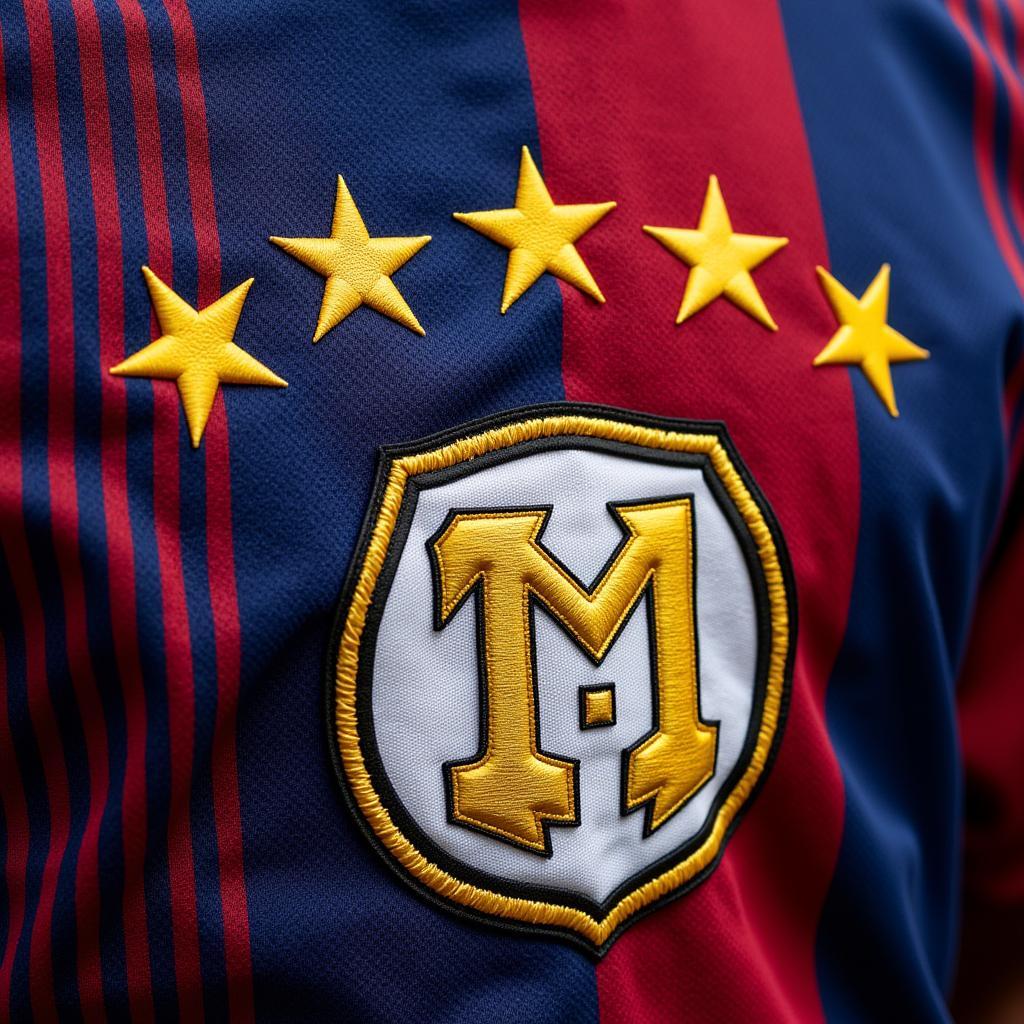 Football Jersey with 5 Stars