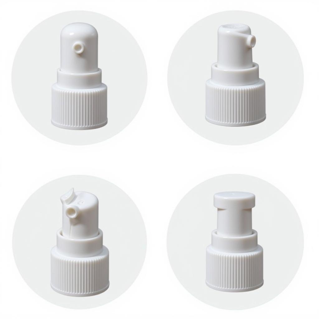 Different Cap Styles for 6 oz Plastic Bottles