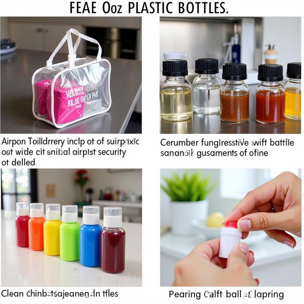 Various Uses of 6 oz Plastic Bottles