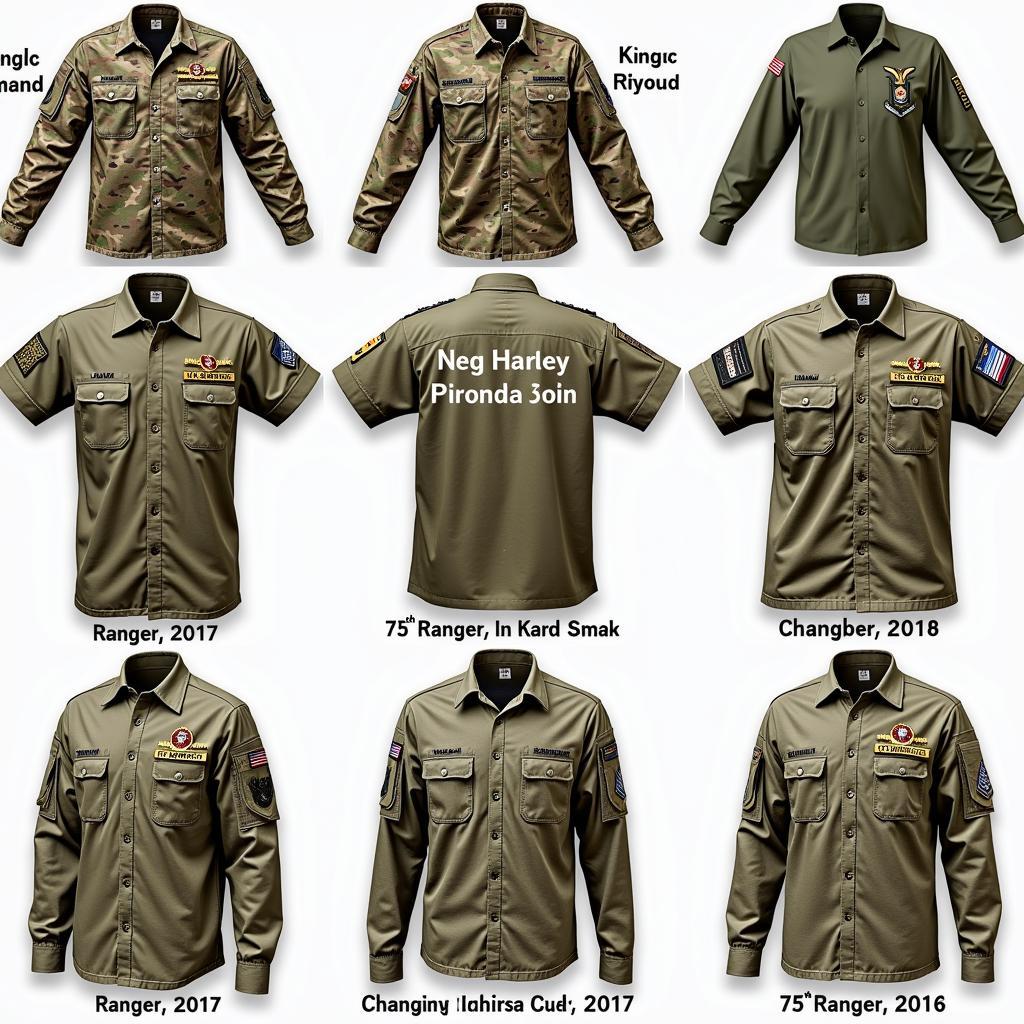 75th Ranger Shirt Through the Ages: Historical Evolution of Ranger Uniform Designs