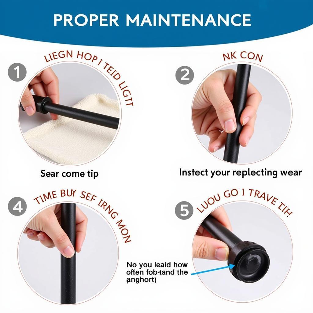 8 Ball Walking Stick Maintenance Tips