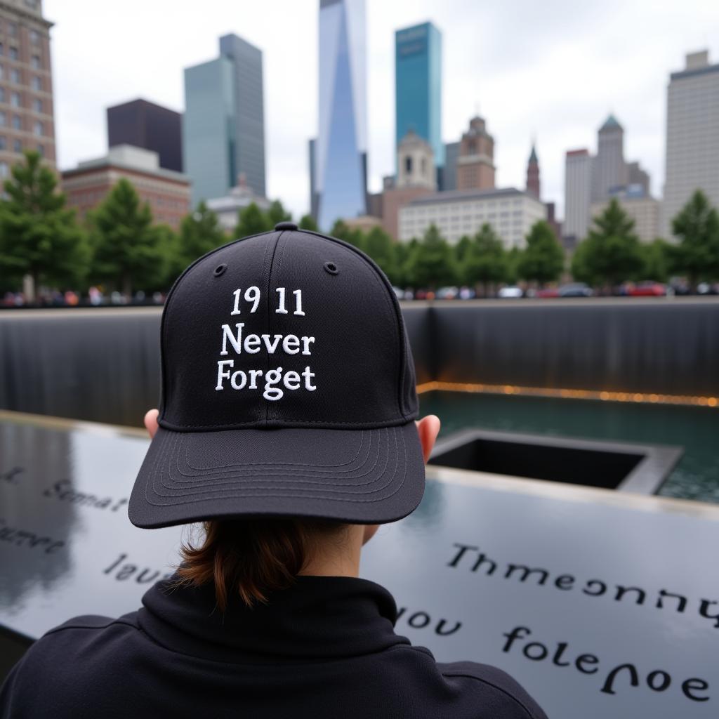 9/11 Memorial Hat: Never Forget