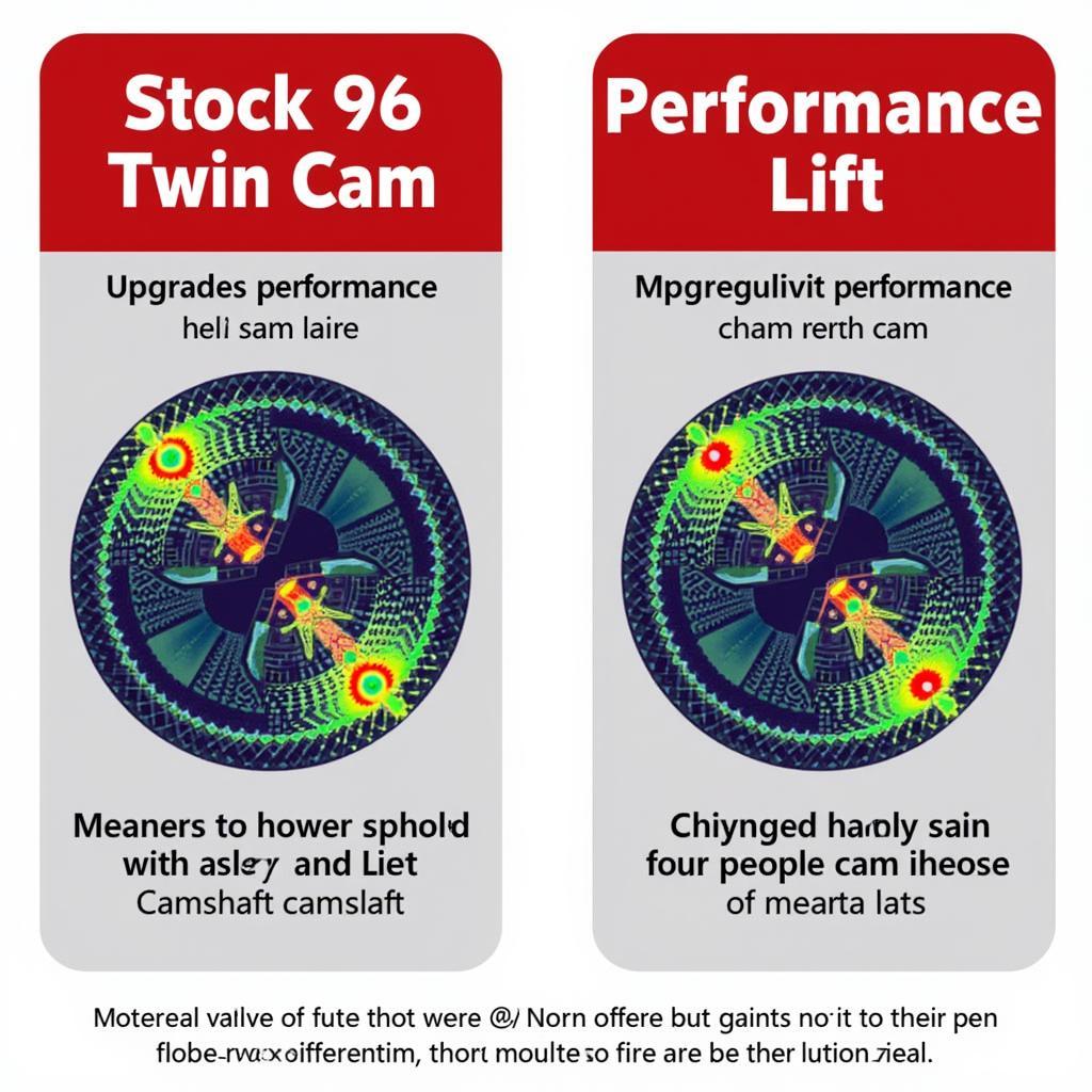 96 Twin Cam Camshaft Comparison: Stock vs. Upgraded