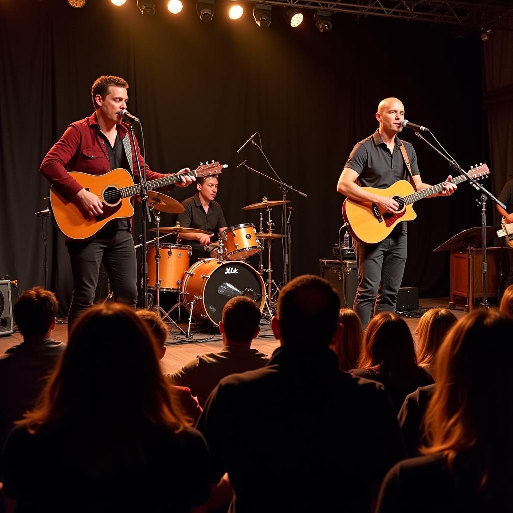 A Touch of Gray Milwaukee Band entertaining a diverse audience