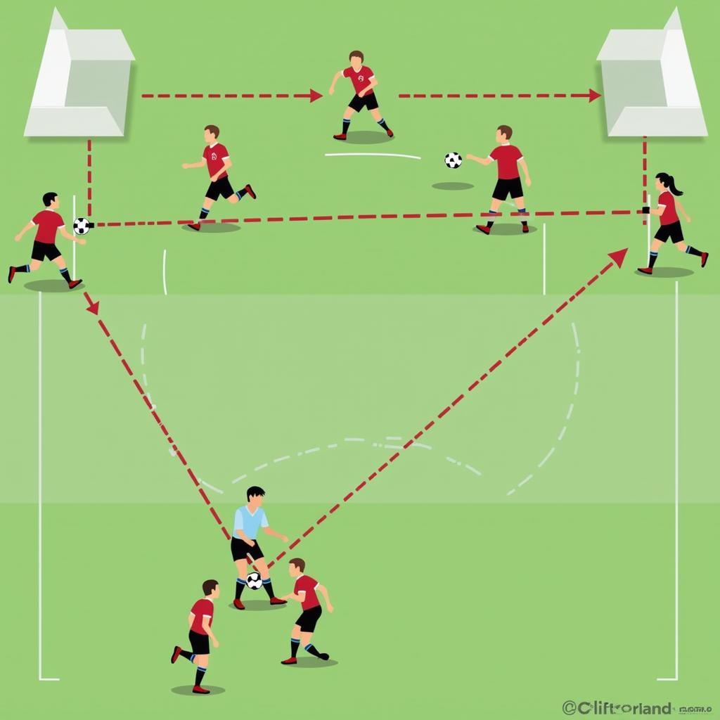 Accurate Passing in Midfield