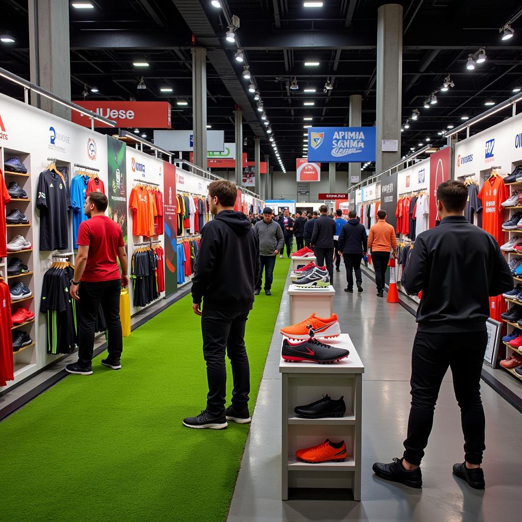 Ace Fall Show 2024 Gear and Apparel Display