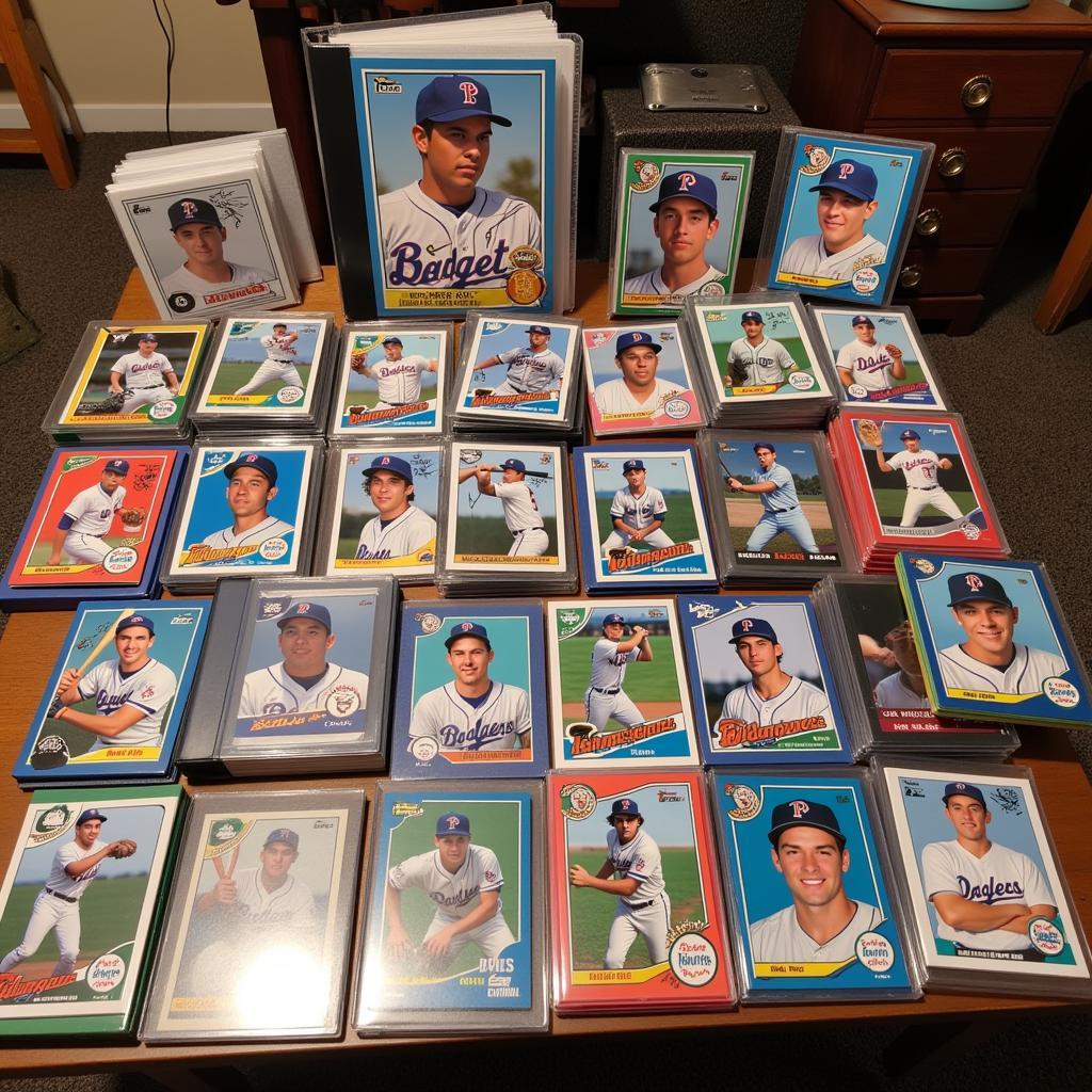 Adolis Garcia Card Collection Display