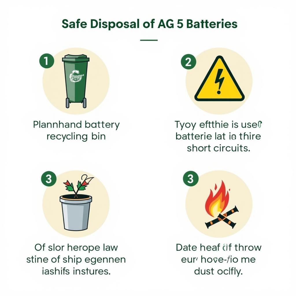 Safe Disposal of AG 5 Batteries: Recycling and Proper Handling