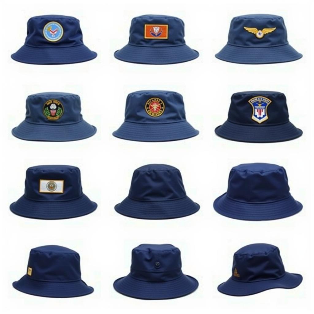 Air Force Bucket Hat Materials and Construction