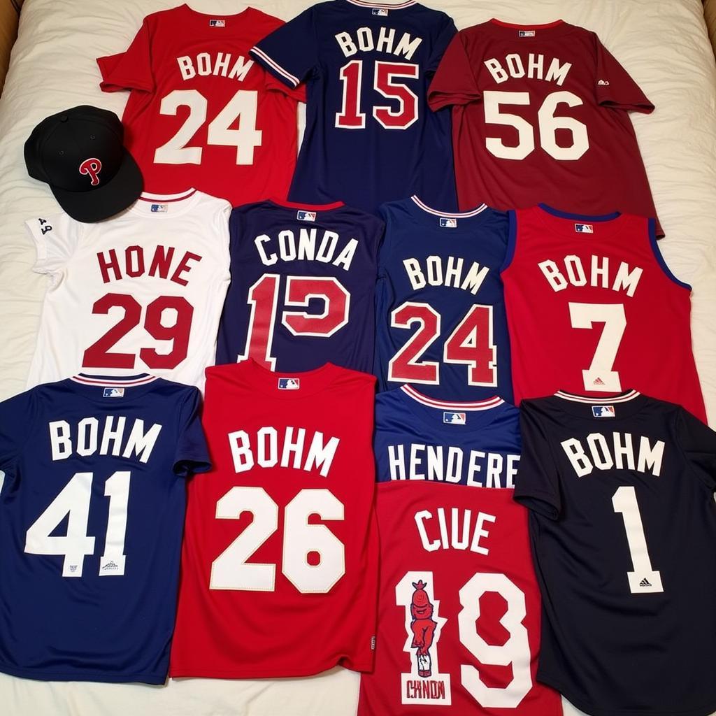 Alec Bohm Phillies Jersey Collection