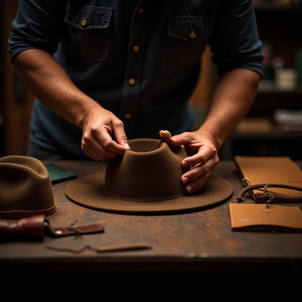 Alejandro Mateo Hat Making Process