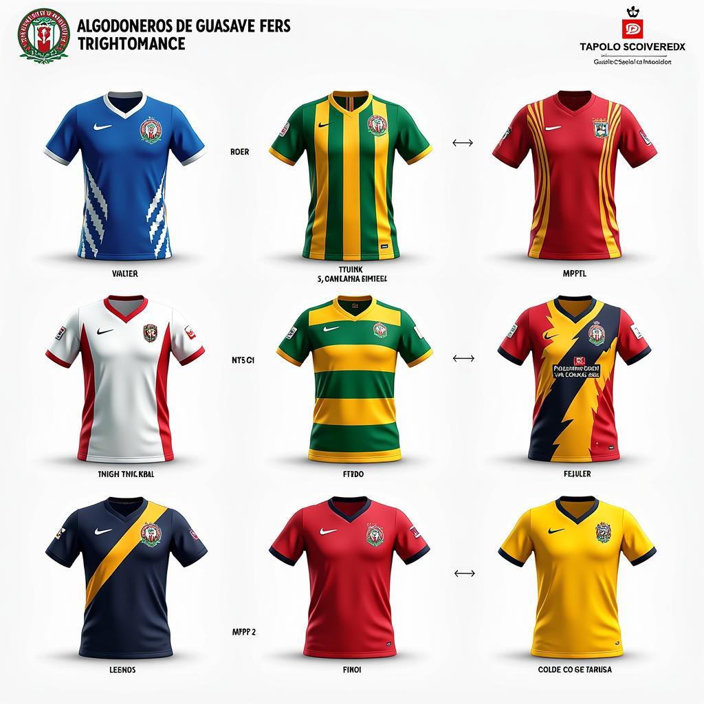 Algodoneros de Guasave Jersey Through the Years